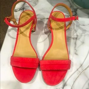 Coral pink Talbot heels size 9. New